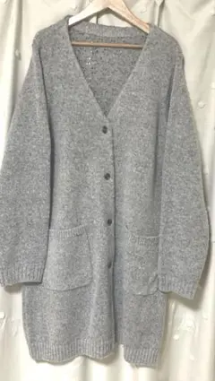 ロングカーディガン厚手