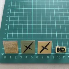 BUMPOFCHICKEN バンプ　メタル製ピンバッジ4点セット