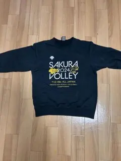 【新品】さくらバレー　SAKURA VOLLEY 2026 ブラックシャツ L 2026年最新】さくらバレー tシャツの人気アイテム - メルカリ