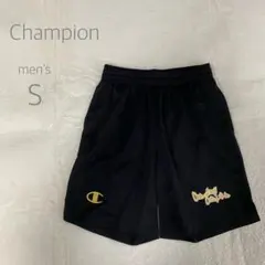 Champion ハーフパンツ S ブラック バスケ サッカー スポーツ 練習