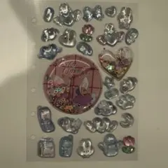 シール帳　お裾分け　❼オイスター　ウォーターシール　ボンボンドロップ