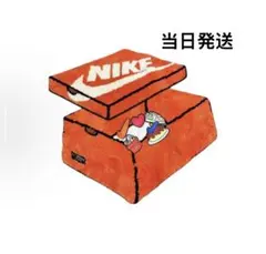 NIKE シューズボックス型 玄関マット ラグ オレンジ - メルカリ