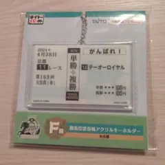 タイトーくじ HORSE HEROES アクリルキーホルダー テーオーロイヤルのサムネイル