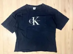 90s calvin klein jeans Tシャツ USA製 フェード