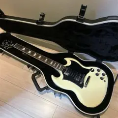 Gibson SG ブラック ハードケース付き Yahoo!オークション -「gibson sg ハードケース」(エレキギター