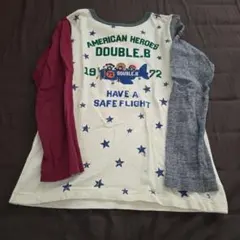 ミキハウス　ダブルビー　長袖　130センチ