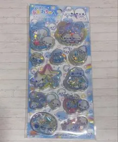 ぷくぷくあわわちゃん スパンコールパーティー シール