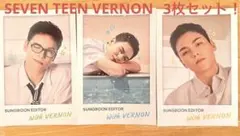 SUNGBOON EDITOR: WITH VERNON ポスカ3枚セット