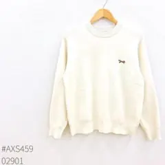 【完売品】PENNEYS ロゴ ワンポイント刺繍スウェットライクニット　サイズSのサムネイル