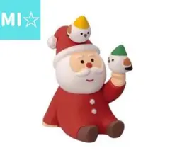 デコレ　コンコンブル　シマエナガに好かれるサンタ