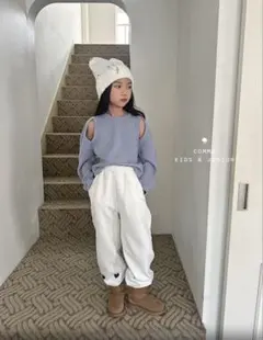 【韓国子ども服】comma ニット　トップス　130