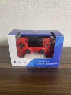 SONY純正 DUALSHOCK 4 コントローラー マグマレッド