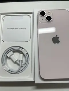 【美品】iPhone13 128GB ピンク87%