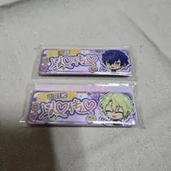 あんスタ 中国 以心伝心 缶バッジ 巴日和 漣ジュン