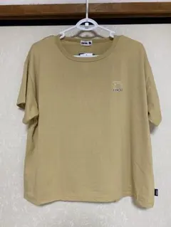 moz モズ　からし色Tシャツ　新品タグ付き　LLのサムネイル