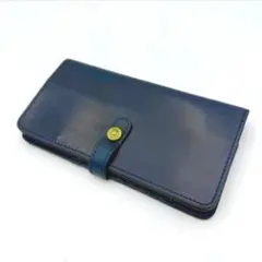 【希少】GLENROYAL グレンロイヤル 長財布 ネイビーのサムネイル