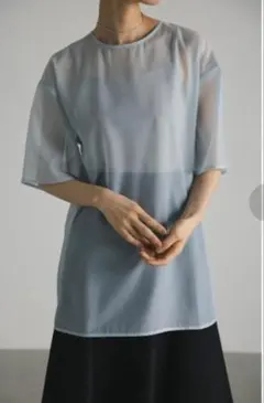 美品　スタイルミキサー　シースルー　トップス　ブラウスのサムネイル