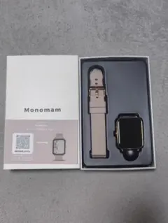 MONOMAM Primo スマートウォッチ Rose Beige 本体