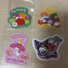 サンリオキャラクターズ ダイカットステッカーセット2