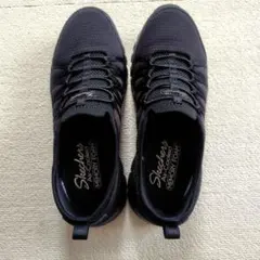 SKECHERS Air-Cooled MEMORY FOAM スニーカー黒のサムネイル