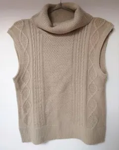 BE RADIANCE ノースリーブニット