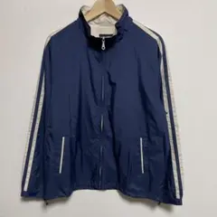 UNIQLO ユニクロ フルジップジャケット L 紺タグ サイドライン K31