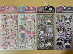 マイメロディ&クロミ　マイコーディネートシール 着せ替えシール4枚セットです☆