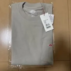 DANTON Tシャツ グレージュ ポケット付 Lサイズのサムネイル