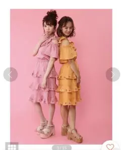 Honey salon フラワー刺繍リネンブラウス