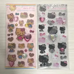 サンリオ キラキララインストーンシール キティちゃん 日焼け ギャル ①