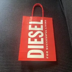 DIESEL 赤 ショップ袋