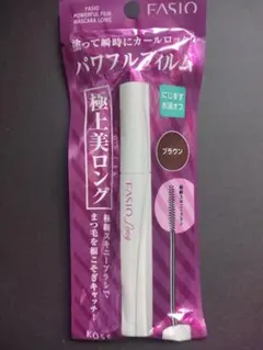 ファシオ パワフルフィルムマスカラロング未開封ブラウンのサムネイル