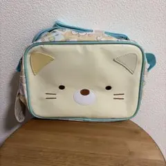 新品　未使用　すみっコぐらし　レザー風ショルダーバッグ　ねこ 緑