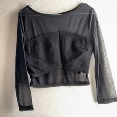 snidel スナイデル　シースルー　トップス　Sサイズ