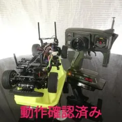 タミヤ M-02シャーシ Teu-302bk tru-01プロポ 動作確認済み タミヤ M-02シャーシ Teu-302bk tru-01プロポ 動作確認済み