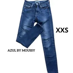 レディーススキニーデニム 　AZULBY MOUSSY XXSサイズ
