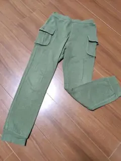 devirock カーゴパンツ 140cm オリーブグリーン