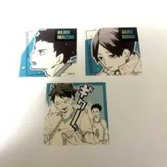 ハイキュー!! スクエアステッカーコレクション 青葉城西高校