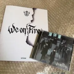 &TEAM We on Fire 初回限定盤 通常盤