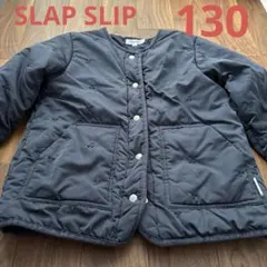 SLAP SLIP ネイビー 中綿ダウンコート 130cm