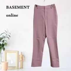 zC834【S】BASEMENT online カジュアルパンツ フィット感