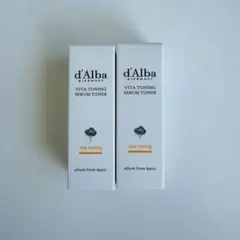 d'Alba ビタトーニングセラムトナー ミニ 2個セット
