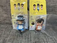 一番くじ　ワンピース　ちらりんフレンズ　エース・サボ