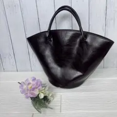 【美品】URBBN RESEARCHダークブラウン ハンドバッグのサムネイル