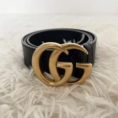 GUCCI GGロゴベルト ブラック 52 - メルカリ