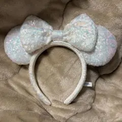 【販売終了商品】ディズニーカチューシャ【ミニー×ホワイト】