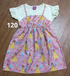 Disney Princess　ワンピース　120　キッズ　ディズニー