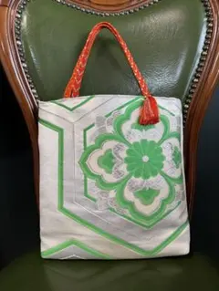 [ハンドメイド] 花柄デザイン トートバッグ
