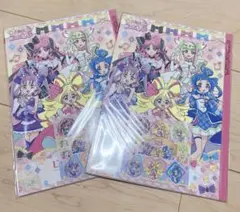 キミとアイドルプリキュア シール 塗り絵 自由帳 セット
