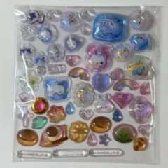 ボンボンドロップシール うるちゅるシール あわわちゃん 和柄 おすそわけ